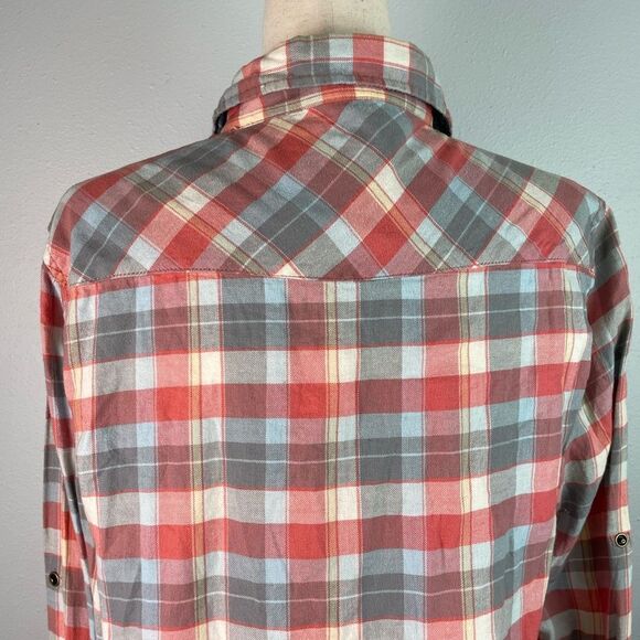 JACHS Girlfriend Bea Snap Down Shirt Size M EUC - Picture 8 of 10